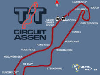 KAVEL GESLOTEN: Arrangement op het TT-circuit te Assen ÉN meerijden met een coureur twv € 458!!!