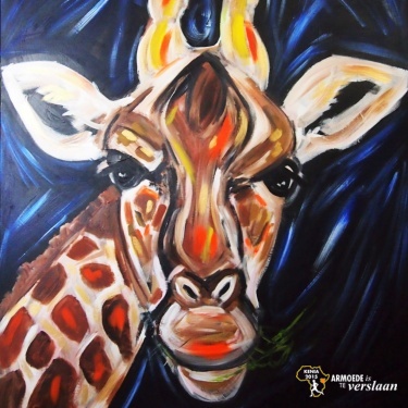 KAVEL GESLOTEN: Schilderij: Love My Spots